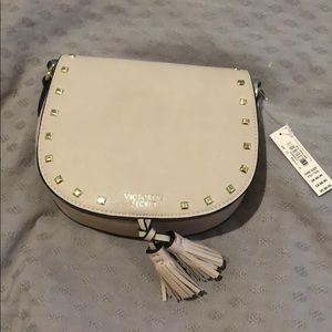 Victoria’s Secret blush studded crossbody bag NWT